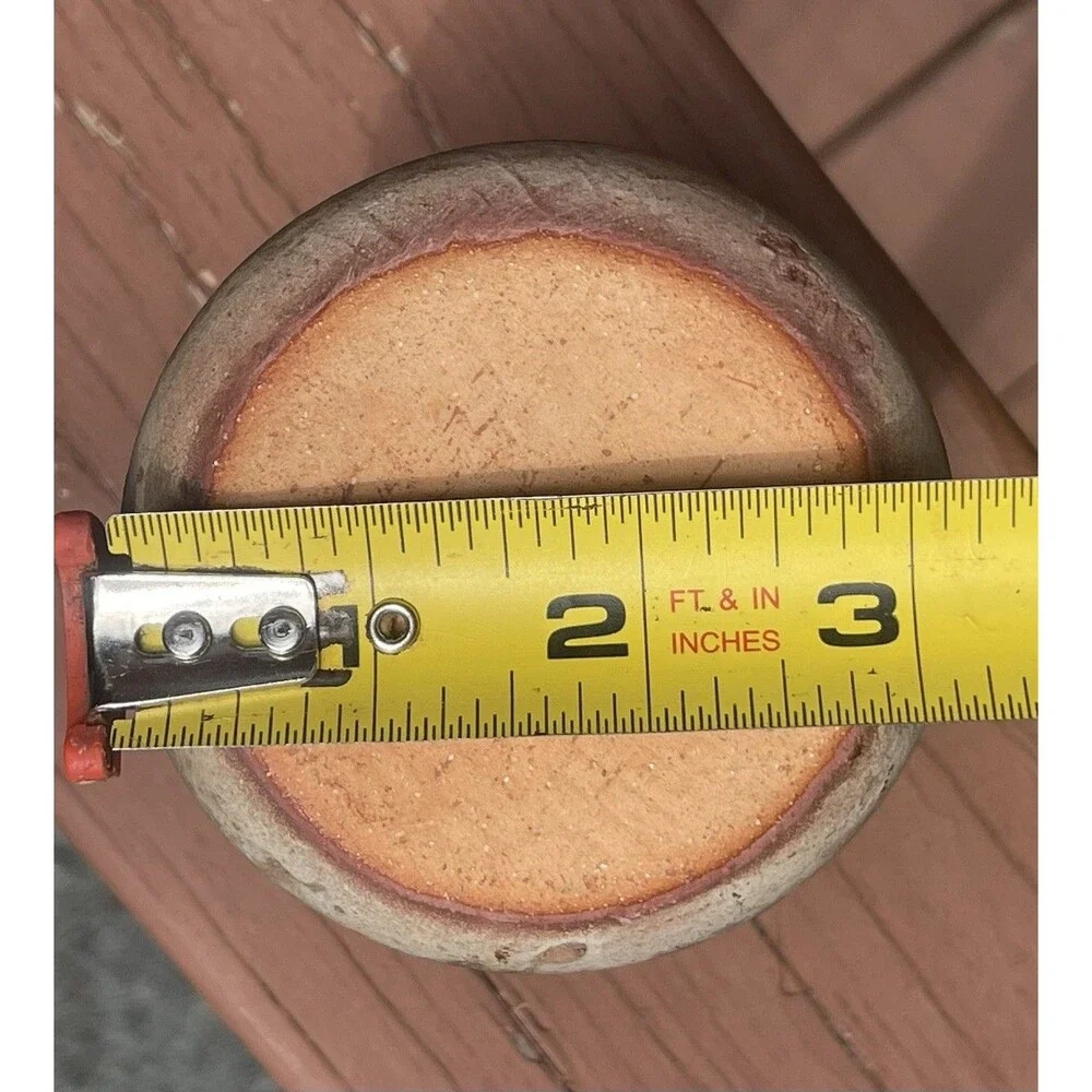 Navajo Redware Pottery Vase 4.75